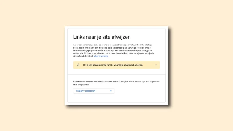 Backlinks disavowen