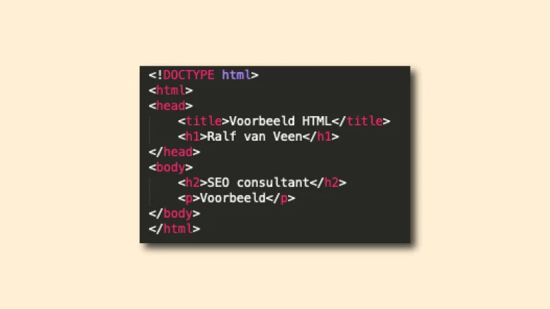 HTML tags en SEO