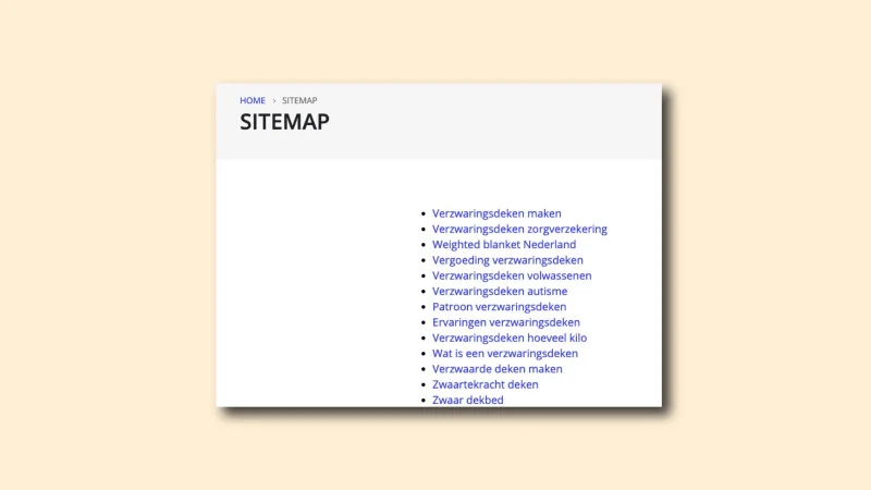 HTML-sitemap