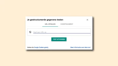 Structured data testing tool