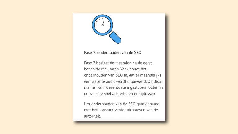 SEO-onderhoud